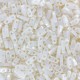 Miyuki quarter tila 5x1.2mm beads - Antique ivory pearl ceylon QTL-592